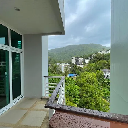 Karon Hill 1 Bedroom City & Ocean View By Psr Ban Karon Exterior photo